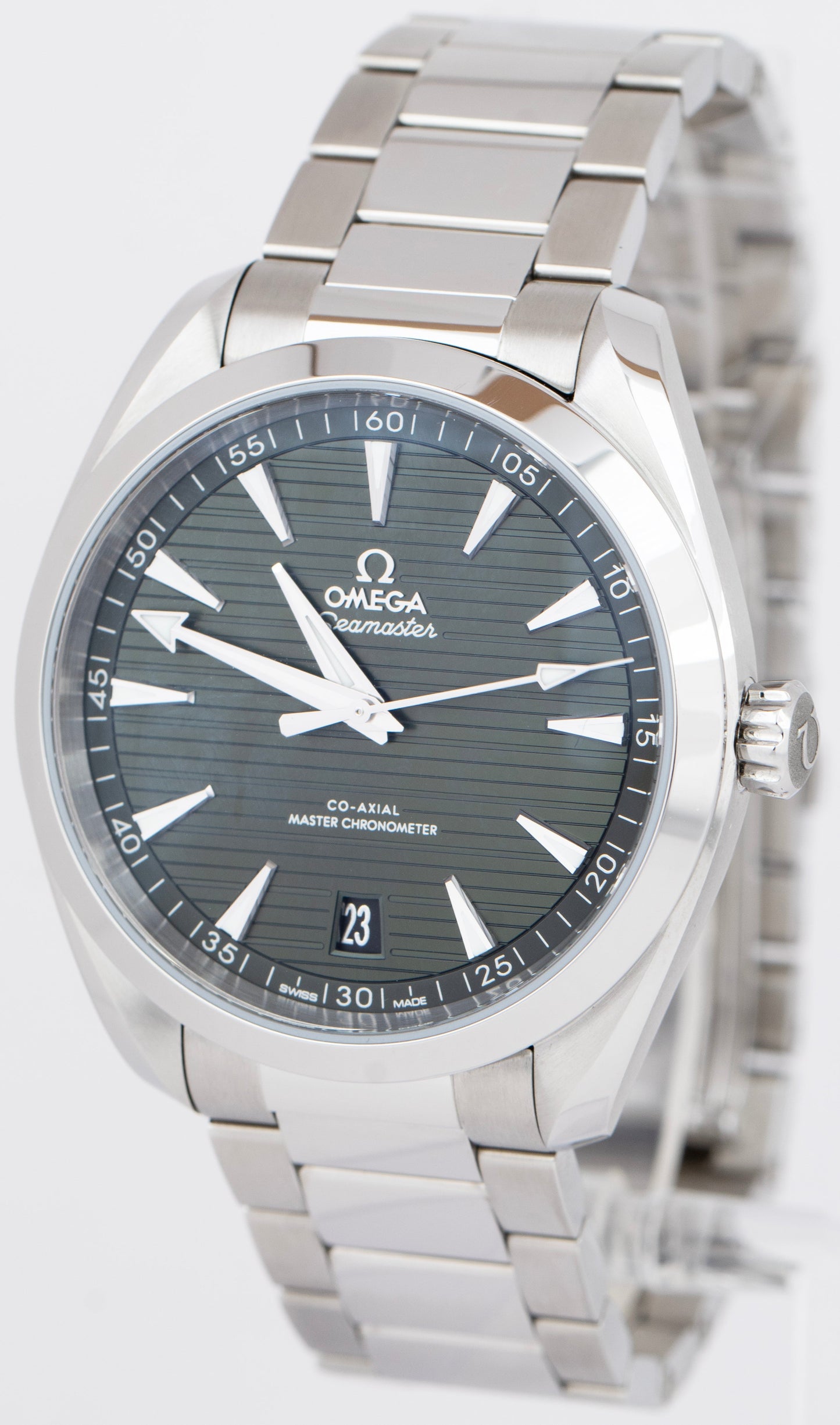 2022 Omega Seamaster Aqua Terra Co-Axial 41mm Green Watch 220.10.41.21.10.001