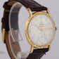 1960 Rolex Verislim 35mm White 14K Yellow Gold Engine-Turned Manual Watch 9164