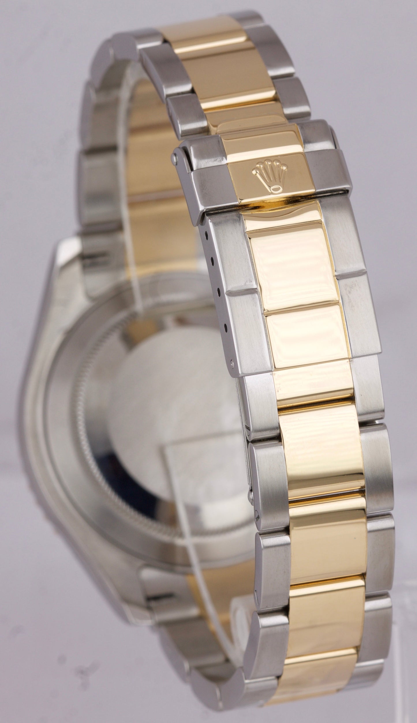 MINT 2012-2015 Rolex Yacht-Master 40mm 18K Two-Tone Steel Gold Blue Watch 16623