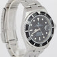 Rolex Submariner Date Stainless Steel Black NO-HOLES Automatic Watch 16610