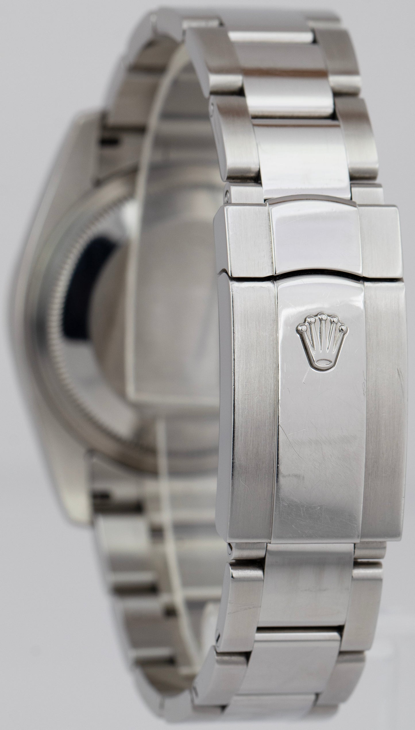 2005 Rolex DateJust 116264 Turn-O-Graph Thunderbird Black Stainless 36mm Watch