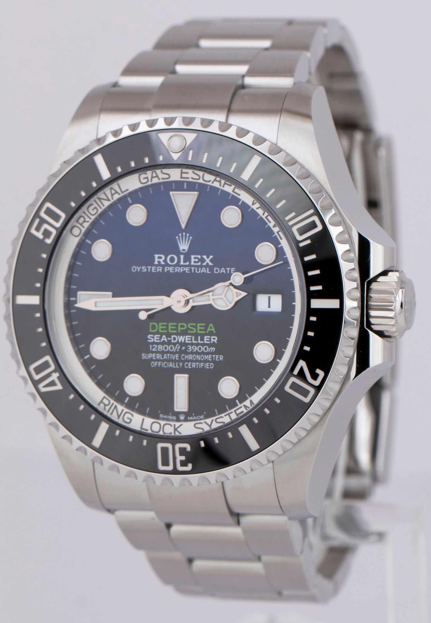 MINT 2023 Rolex Sea-Dweller Deepsea JAMES CAMERON Blue Black Steel 44mm 136660