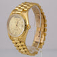 UNPOLISHED Rolex Day-Date Champagne Quickset 36mm 18238 18K Yellow Gold Watch