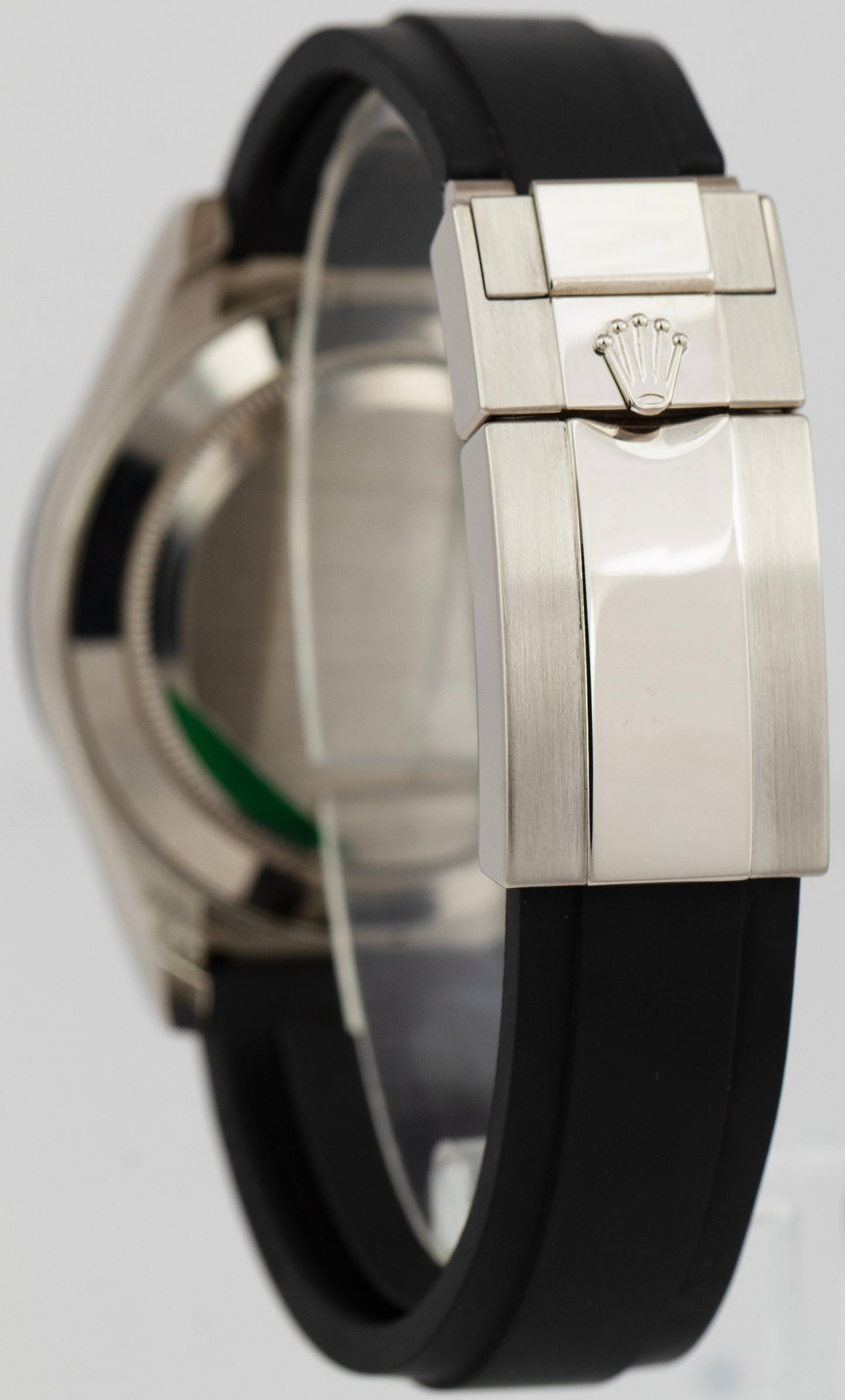 2021 NEW CARD Rolex Daytona White Gold Silver Black 40mm Watch 116519 LN B+P