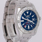 Breitling Avenger II GMT Stainless Steel 43mm Blue Date Automatic Watch A32390