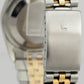 MINT Rolex DateJust 36mm Houndstooth Diamond Dial 18K Gold Steel Watch 16233