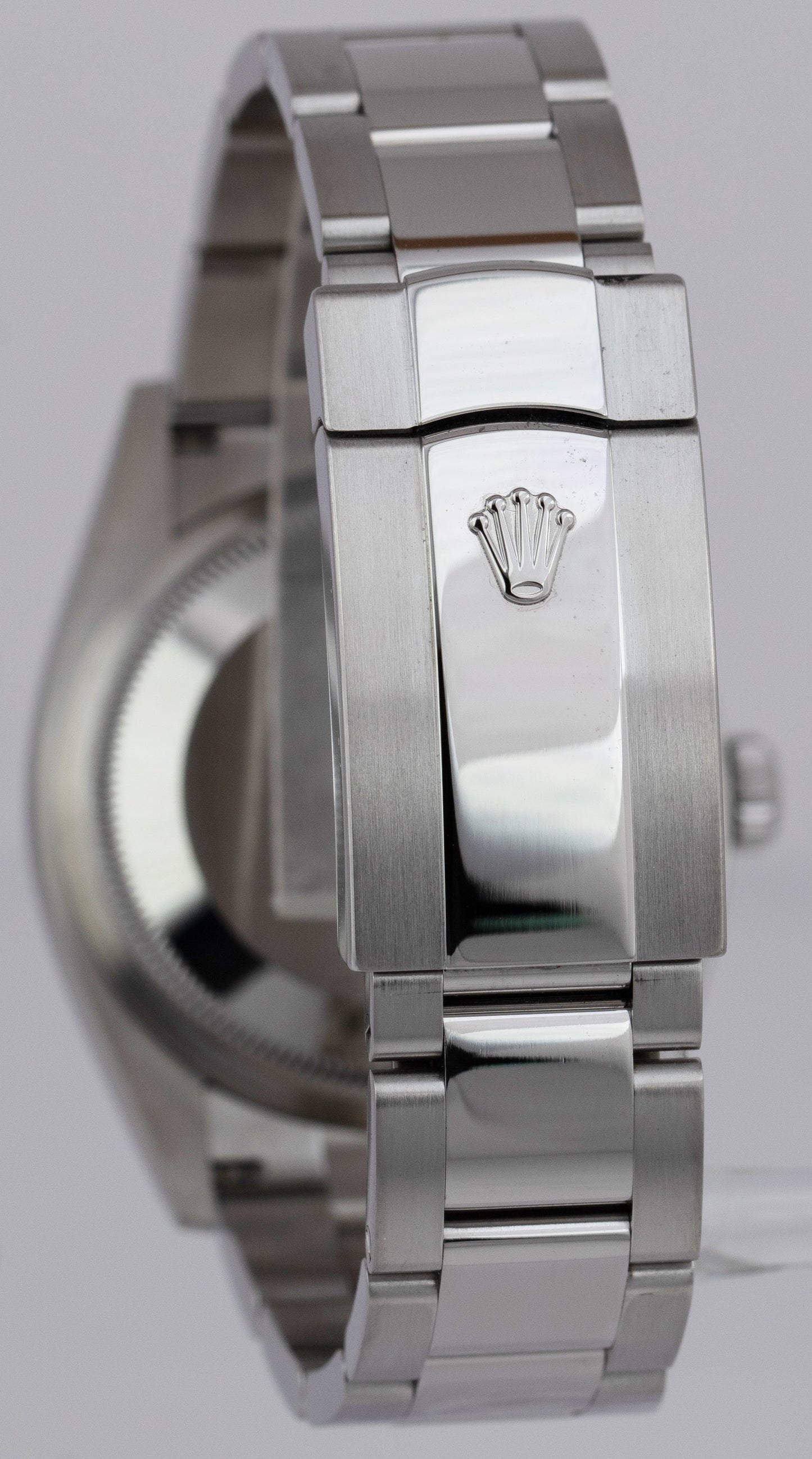 MINT 2020 Rolex DateJust 36mm Silver Steel 18K Gold Oyster Watch 126234 CARD