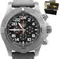 Breitling Super Avenger II Military Black Stainless Steel Date Watch M22330 B+P