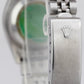 Ladies Rolex DateJust 26mm Silver Stainless Steel Engine Turned Watch 69240