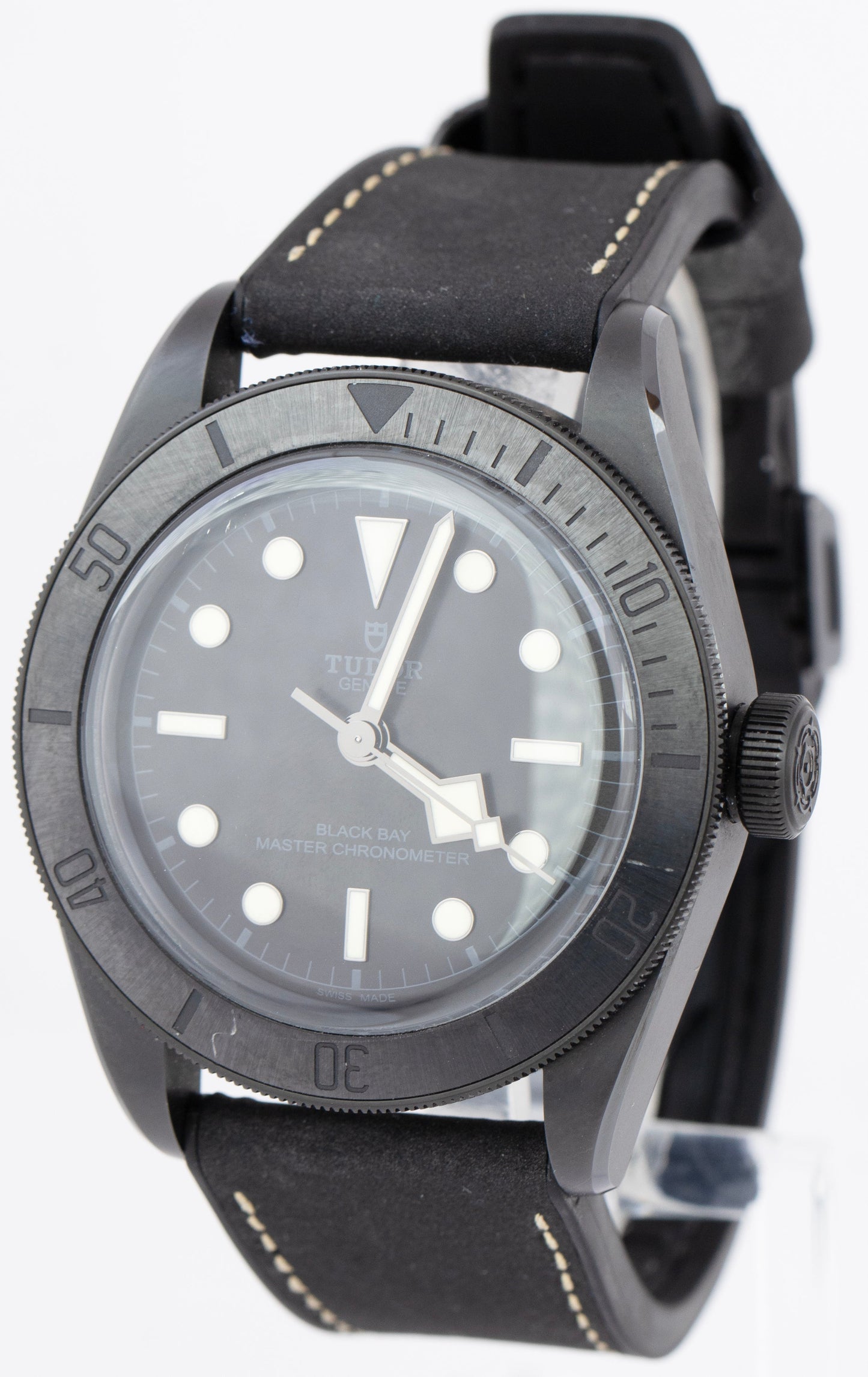 2022 Tudor Black Bay Heritage 41mm Ceramic Black PVD Steel Watch 79210 CNU CARD