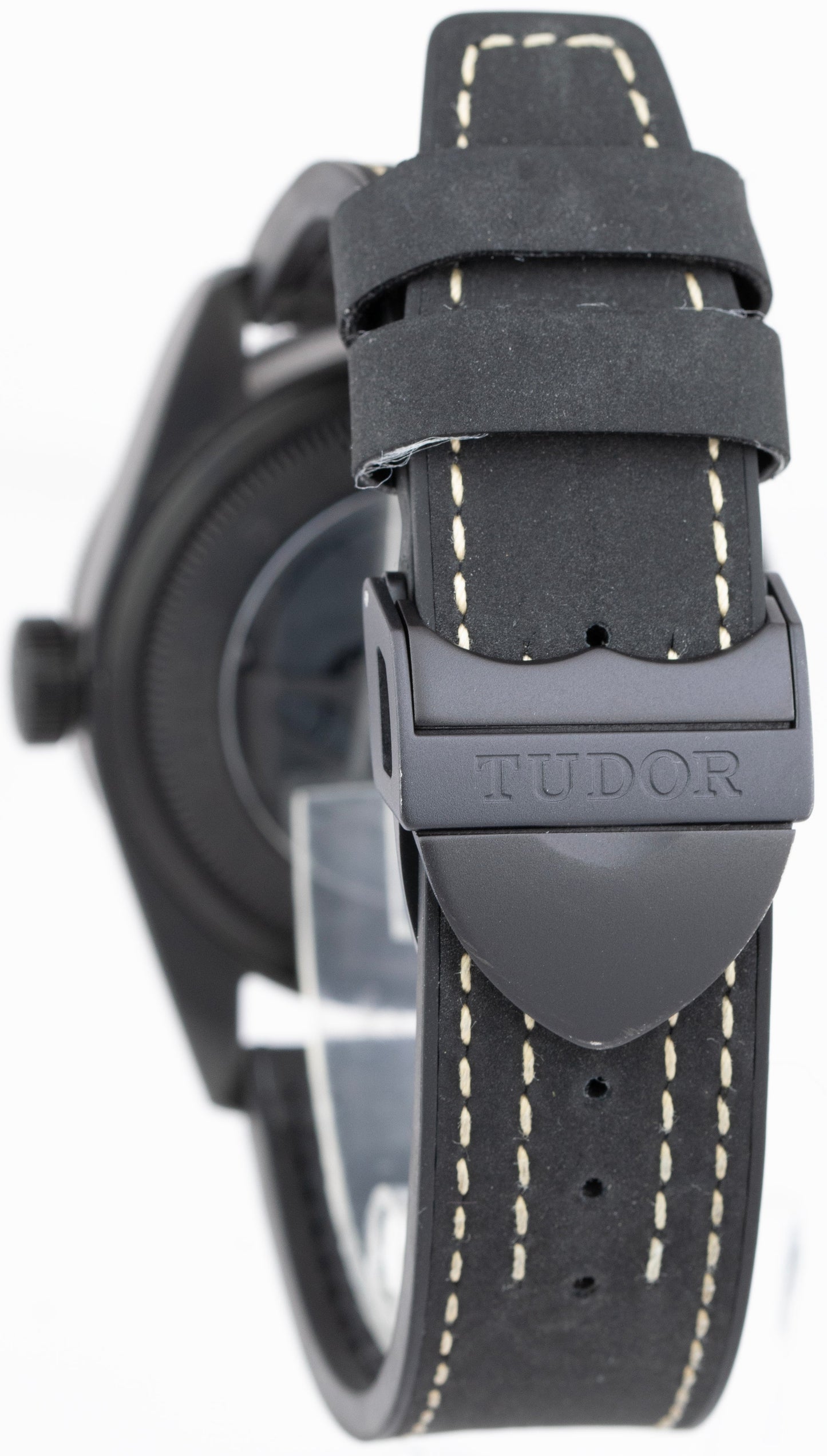 2022 Tudor Black Bay Heritage 41mm Ceramic Black PVD Steel Watch 79210 CNU CARD