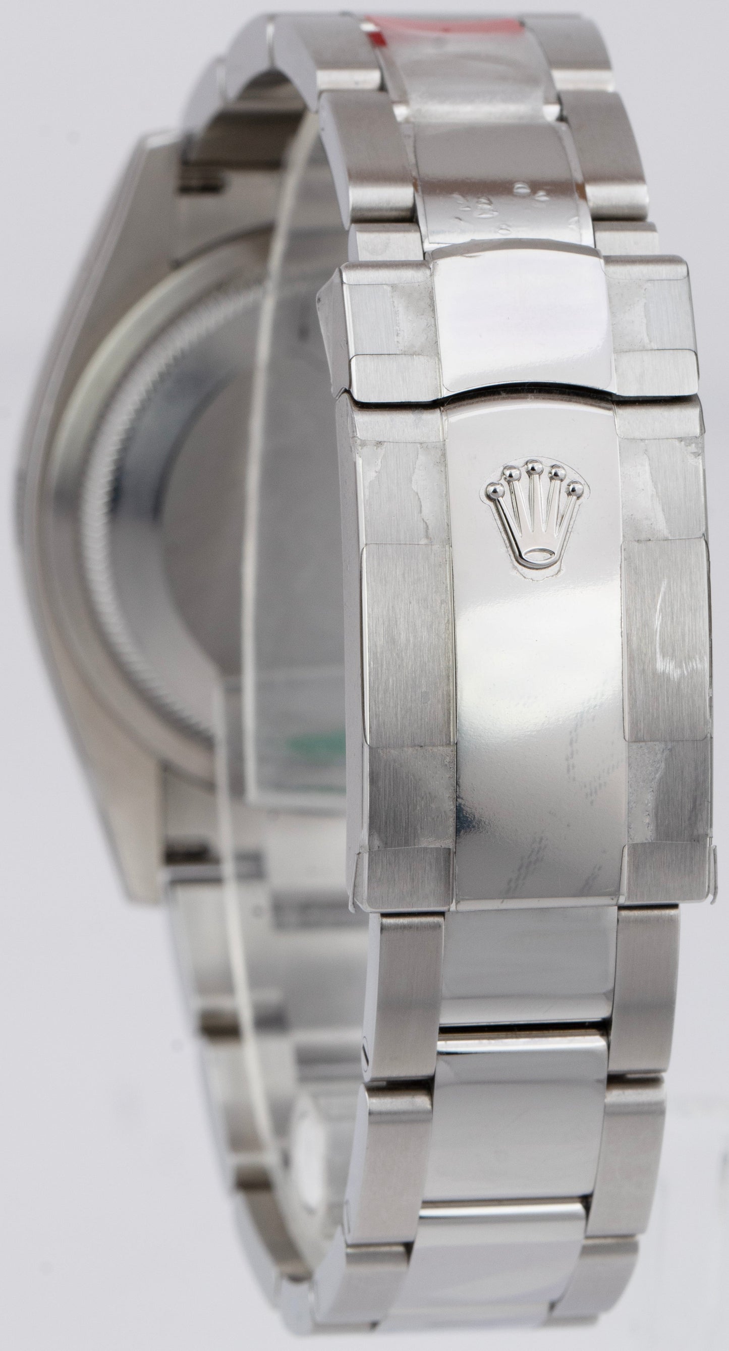 STICKERED 2022 Rolex DateJust 36mm Mint Green Steel 18K Gold Oyster Watch 126234