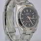 MINT RSC Rolex DateJust 116264 Turn-O-Graph 36mm Thunderbird Black Steel Watch