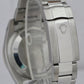 MINT RSC Rolex DateJust 116264 Turn-O-Graph 36mm Thunderbird Black Steel Watch