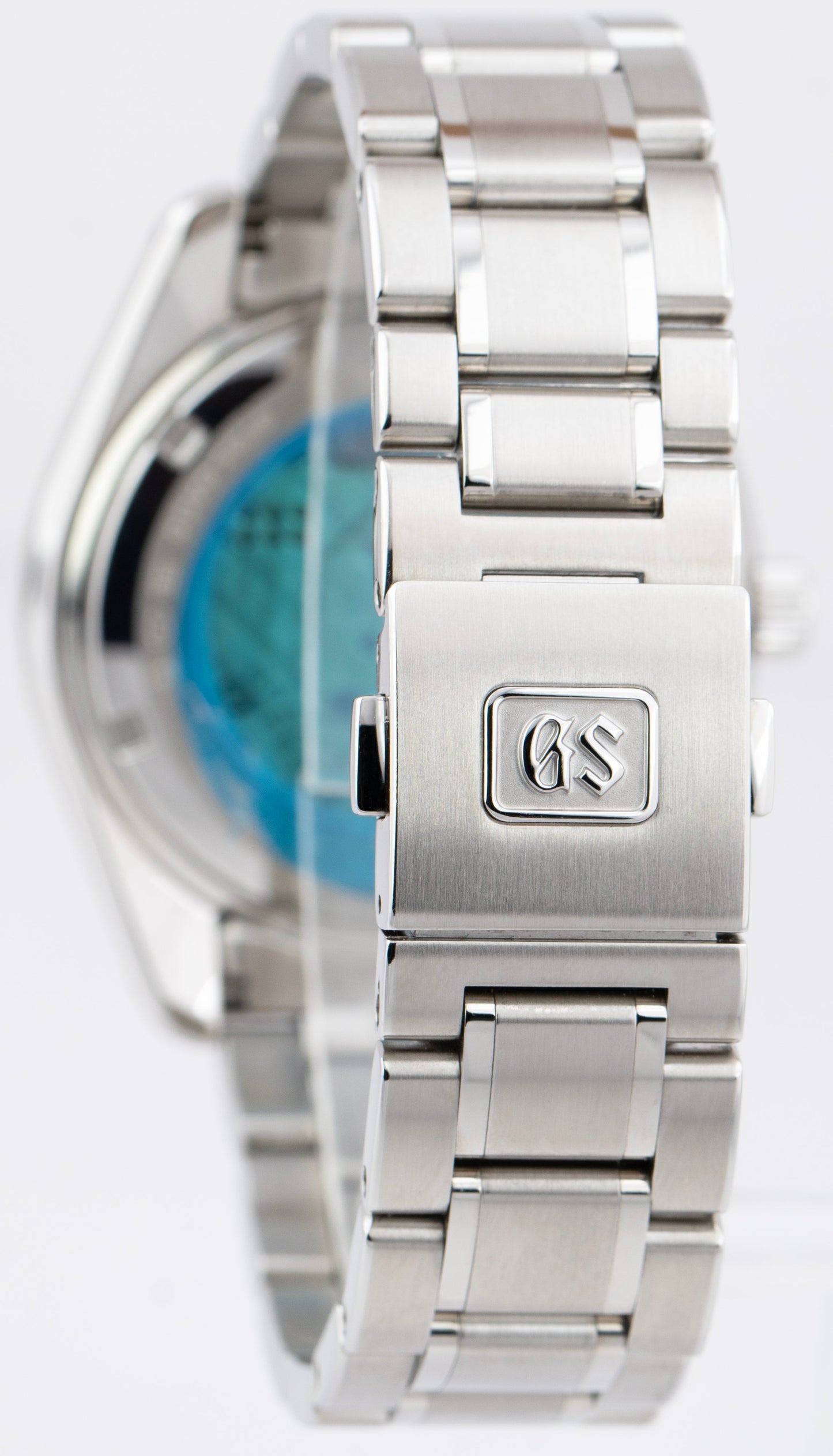 2022 Grand Seiko Heritage 50th Stainless Steel 40mm Blue Quartz Watch SBGP017G