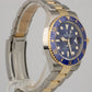 2021 Rolex Submariner Date 41mm Ceramic Two-Tone Gold Steel 126613 LB PAPERS B+P