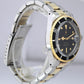 Vintage 1979 Rolex Submariner Date Nipple Two Tone Gold Steel 40mm Watch 1680