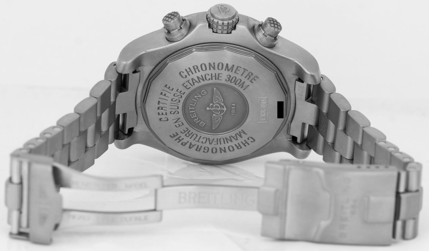 Breitling Avenger Chronograph Titanium 44mm Gray Automatic Date Watch E13360