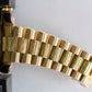 1976 Rolex Day-Date President 36mm DIAMOND Black BARK 18K Yellow Gold Watch 1807