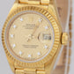 UNPOL. Ladies Rolex DateJust President 26mm Diamond Champagne Dial Watch 69178