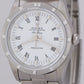 Rolex Oyster Perpetual Air-King White Roman Dial 14010 Steel NO-HOLES 34mm Watch