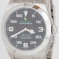 2022 NEW PAPERS Rolex Air-King 40mm Green Black Steel Arabic 116900 Watch B+P