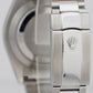 Rolex DateJust II Gray Black Roman Dial 41MM Steel 18K White Gold Watch 116334
