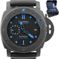 Panerai Submersible PAM 1616 Carbotech Carbon 47mm Black Blue Watch PAM01616 B+P