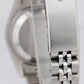 Ladies Rolex DateJust 26mm Silver Stainless Engine Turned Jubilee Watch 69240