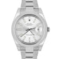 NOS STICKERED 2016 Rolex DateJust II 41mm Silver Stainless Steel Watch 116300