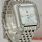 Ladies Michele Milou Diamond Stainless Steel Square Mother of Pearl MW15A01A2026