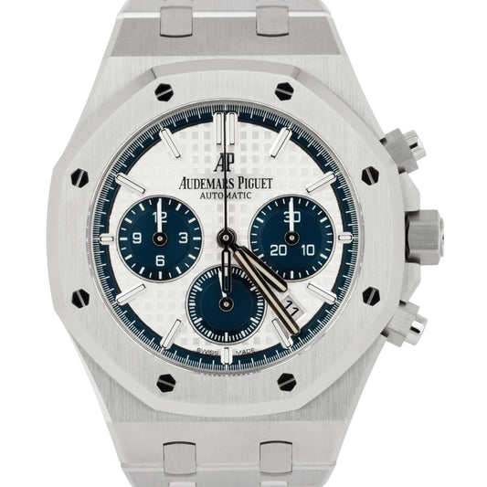 UNPOLISHED PAPERS Audemars Piguet AP Royal Oak Chronograph 38 26315ST Watch BOX