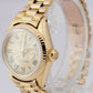 Ladies Rolex DateJust President 26mm Champagne Roman 18K Yellow Gold Watch 6917