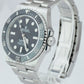 NEW FEB 2023 Rolex Submariner 41mm No-Date Black Ceramic Steel Watch 124060 LN