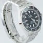 NEW FEB 2023 Rolex Submariner 41mm No-Date Black Ceramic Steel Watch 124060 LN
