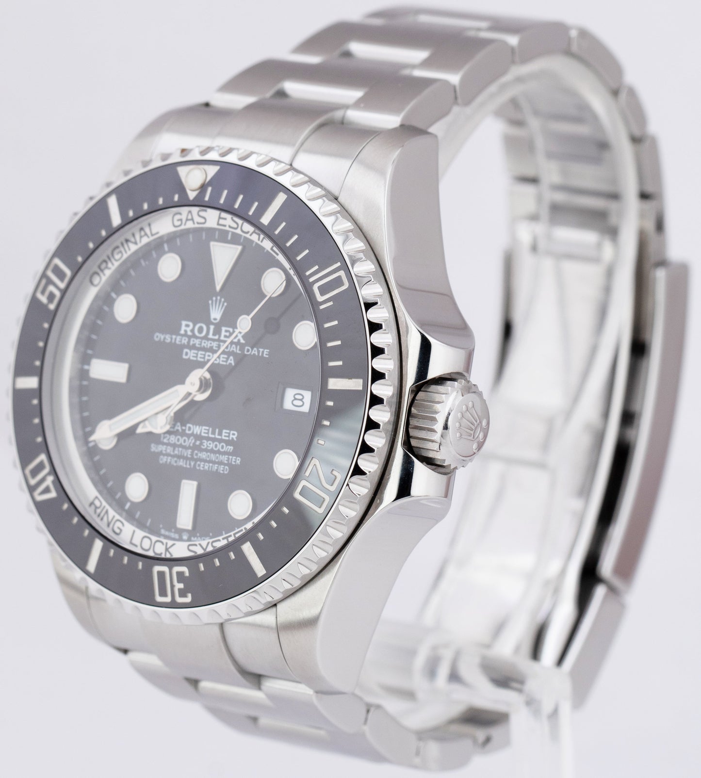 MINT 2019 Rolex Sea-Dweller Deepsea Black 44mm Stainless Steel Watch 126660 CARD