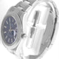Rolex DateJust II Blue Smooth Stainless Steel 41mm Oyster Date Watch 116300