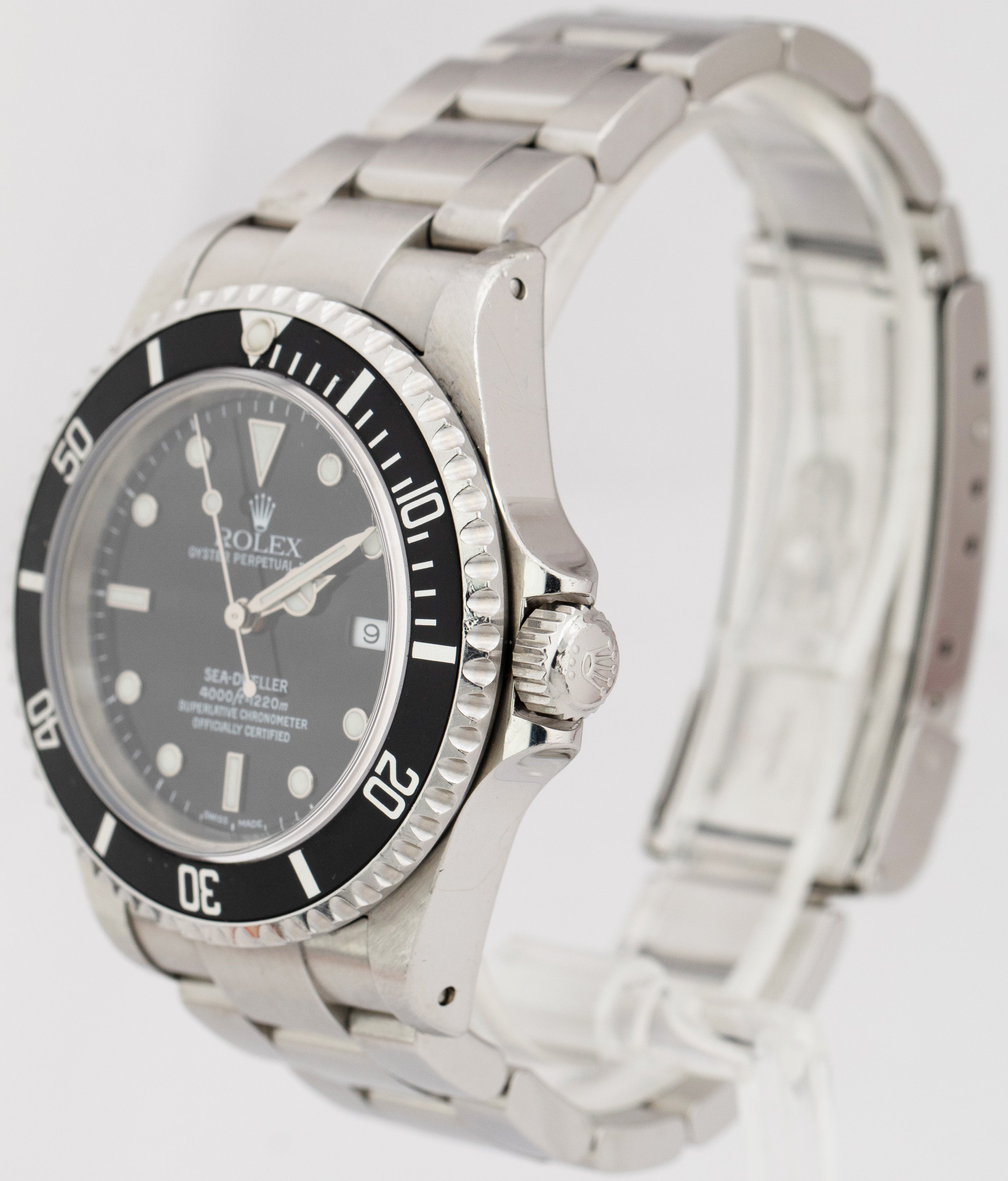 2004 Rolex Sea Dweller Stainless Steel Black 40mm SEL Automatic