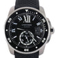 Cartier Calibre Diver Stainless Steel Black Rubber 42mm Watch 3729 W7100056