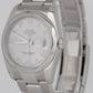 MINT Rolex DateJust Silver Roman Dial 36mm 116200 Stainless Steel Oyster Watch