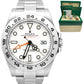 UNPOLISHED 2018 Rolex Explorer II 42mm 216570 Polar White Orange GMT Watch BP