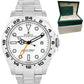 Rolex Explorer II Orange POLAR WHITE GMT Stainless Steel 216570 42mm Watch