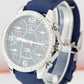 Jacob & Co. Five Time Zones DIAMOND BEZEL Black Dial 48mm Stainless Steel Watch