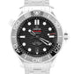 2022 Omega Seamaster Diver 42mm Black Wave 210.30.42.20.01.001 PAPERS Watch B+P