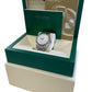 Rolex Sky-Dweller WHITE Stainless Steel 18k Gold Fluted 42mm 326934 Watch BOX