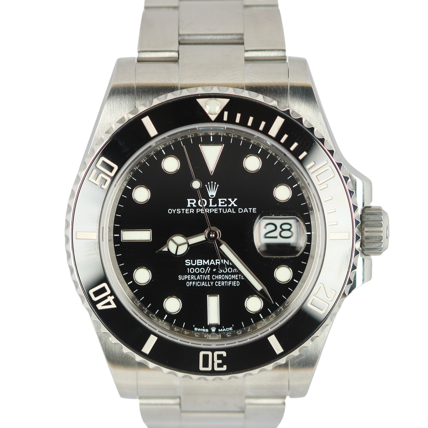 Rolex Submariner 41mm Date Stainless Black Ceramic Watch 126610 LN Watch