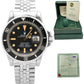 Vintage 1979 Rolex Submariner Stainless Yellow Patina Black Dial 40mm 1680 Watch