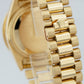 Rolex Day-Date President Champagne DIAMOND String 18038 36mm 18K Gold Watch